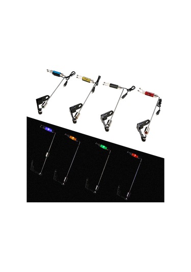 Konesam Balıkçılık İçin Demir Abs Dengeleyici Seti - 4 Adet Kırmızı, Sarı, Mavi, Yeşil - Jy-sw-2 Modeli