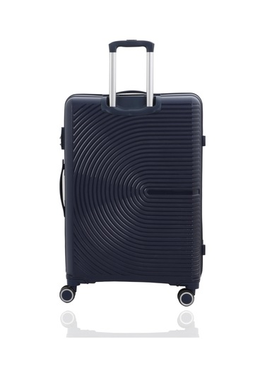 Mçs Polipropilen 3lü Valiz Seti Orta & Kabin & Makyaj V374 S24sy1000080-set 00008 Lacivert