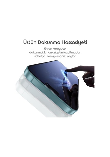 Yesido İphone 16 Uyumlu Premium 5d Temperli Cam Ekran Koruyucu