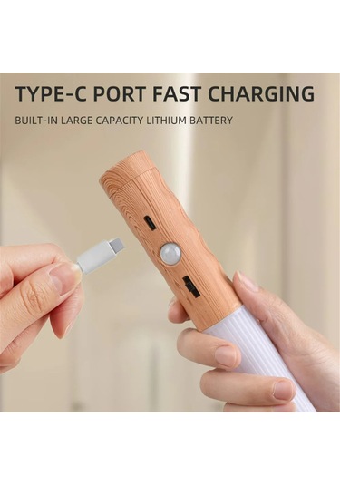 Xiyyadms 3'lü Akıllı Led Entegre Işık: Şarj Edilebilir Duvar Lambası, Eldiven Feneri Ve Sensörlü Koridor Lambası - 2.5w Islak Beyaz Işık Sarı