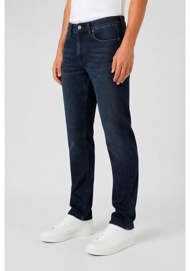 Classics Men Captiva Regular Fit Likralı Erkek Jean Pantolon 7571 Lacivert