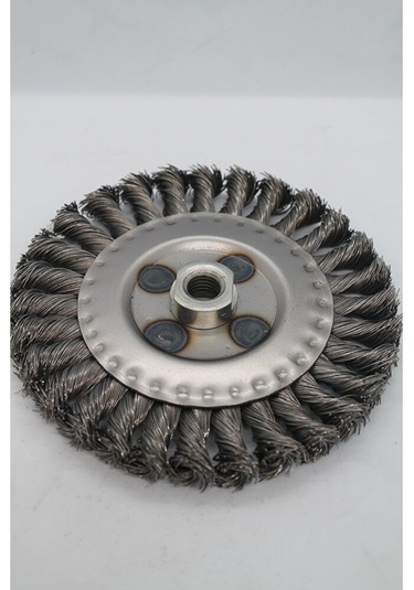 050-bd M14 Vidalı Burgulu Dairesel Fırça 150mm