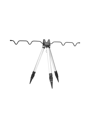 Wezone Alüminyum Alçı Tripod Olta Asma Aleti: 5 Olta Destekli, Çekirdekli, Taşınabilir Ve Dayanıklı Olta Tutucu