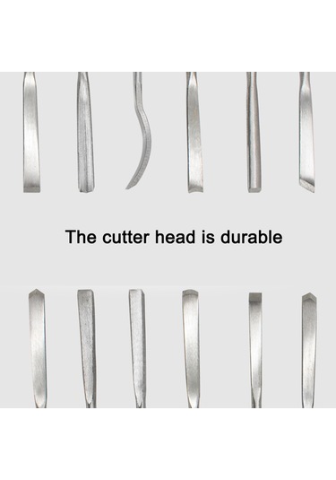 12 Adet Set Ağaç İşleme Kesiciler Seti Diy Ağaç İşleme Çok Renkli