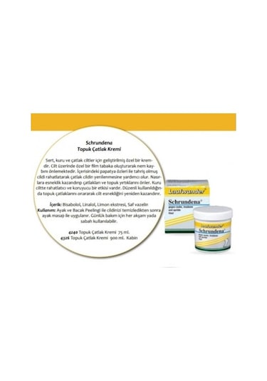 Laufwunder Schrundena Çatlak Topuk Kremi 75 ML