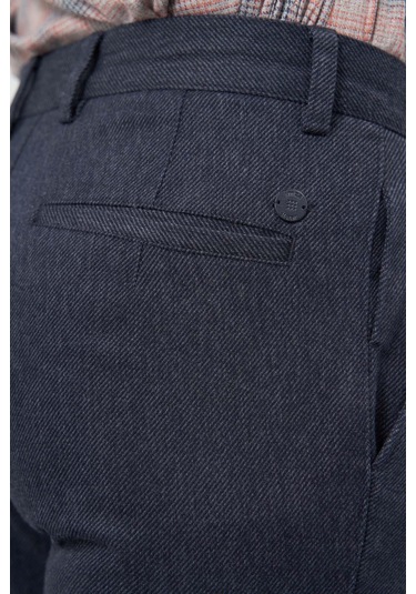 Koyu Lacivert Düz Gabardin Pamuklu Yan Cep Slim Fit Casual Pantolon 1003245162 Koyu Lacivert
