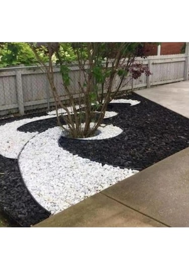 Ahs Beyaz Dolomit Taş 25 Kg 4-6 Cm Dere Çakıl Taşı Bahçe Peyzaj Süs Taşı Saksı Teraryum Akvaryum Taşı