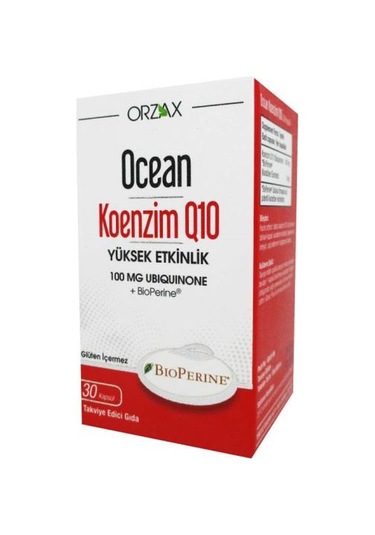 Ocean Coenzyme Q10 100Mg 30 Kapsül