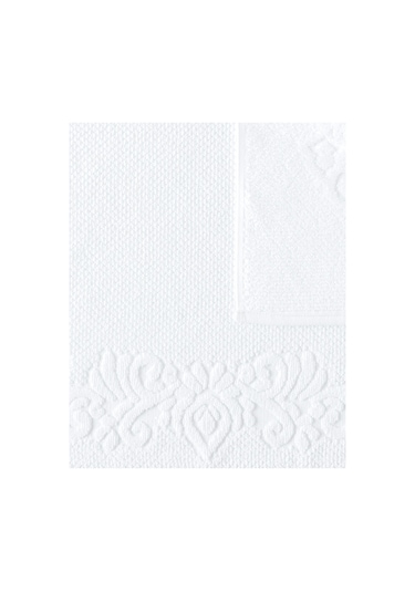 Madame Coco Norice Ayak Havlusu - Beyaz - 50x70 Cm Hvlu000000007550 X 70 Cm-beyaz Çok Renkli