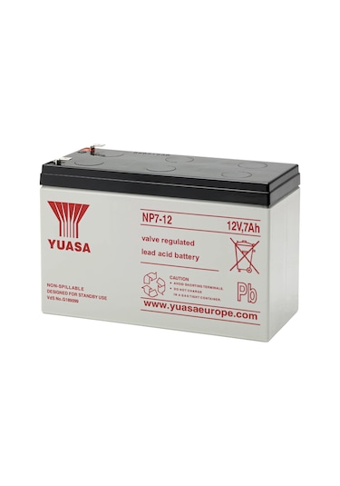 Yuasa Np 7-12 12v 7ah Bakımsız Kuru Akü