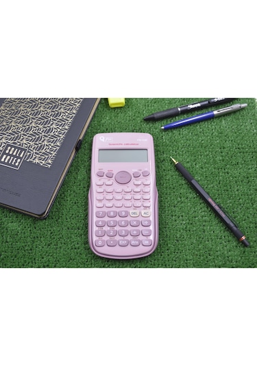 Pin 112P Pembe 240 Bilimsel Fonksiyonlu Hesap Makinesi