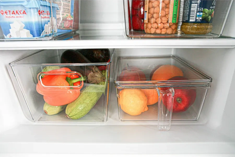 Skyphos Buzdolabı İçin Saklama Bölmeli Organizer Kutu 63562440