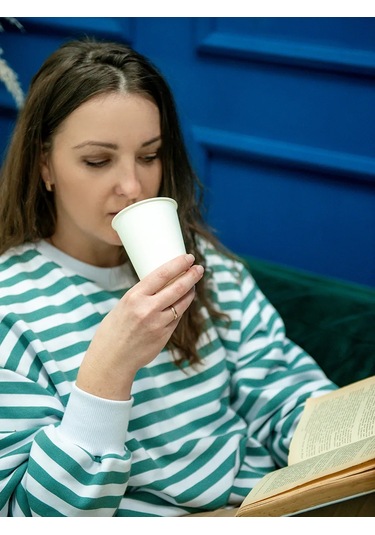 Laren Kağıt Bardaklar 250 Ml 100 Adet 294094247 Beyaz