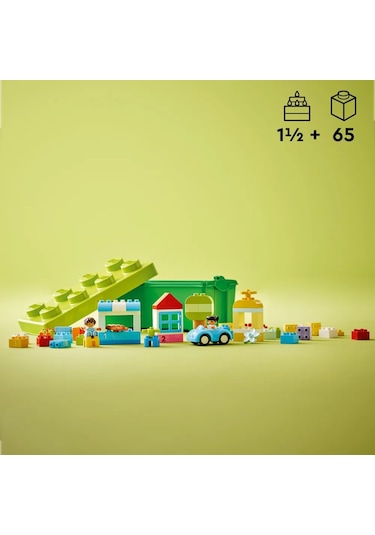 LEGO® DUPLO® Classic Yapım Parçası Kutusu 10913 1½+ Eğitici Oyuncak Yapım Seti - 65 Parça