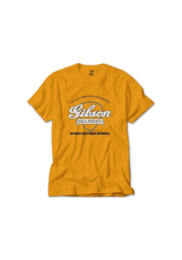 Gibson Sarı Tişört-Sarı