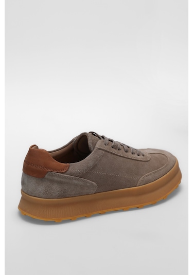 Lufian Adam Erkek Deri Sneaker Ayakkabı Bej Bej 112230207100550 Bej