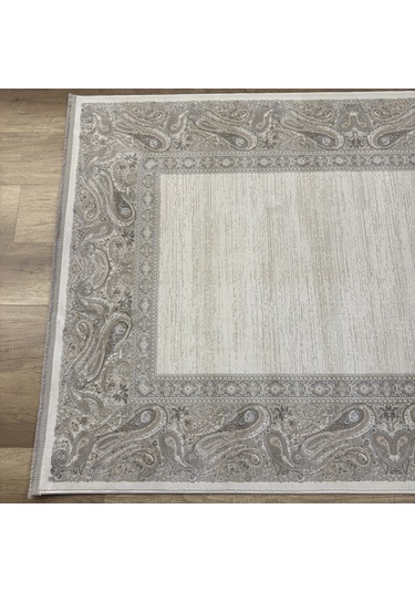 Luxess Halı Roma 1162 Gri Modern Salon Halısı Gri Krem