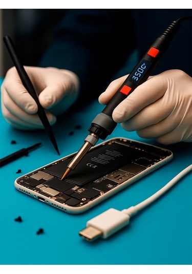 Pomosnik Pm-ınp34 Termoregülatörlü Elektrikli Lehimleme Tokmağı 246894152