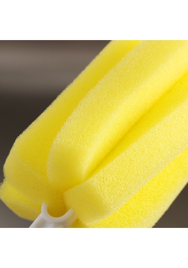 Eğlenceli Canlı Kullanışlı Bardak Plastik Besleme Memesi Temizleyici Sünger Biberon Fırçası Temizleme Aracı Şarap Bardağı Şişesi Kahve Cam Bardak