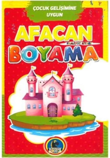 4e Boyama Kitabı Afacan Renkli Örnekli 4