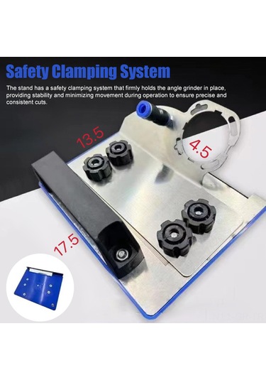 Singree 100 Tip Açı Taşlama Makinesi İçin 45 Derece Pah Kırma Aparatı - Taş, Fayans Ve Boru İşleme 112 Karakter