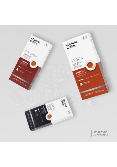 Chroma Coffee Classic Series Nespresso Uyumlu Kapsül 3 x 10'lu