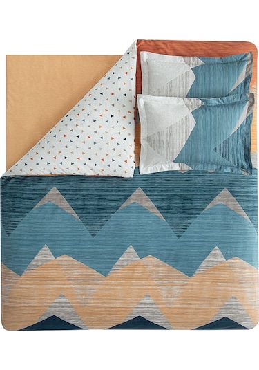 Yataş Bedding Aden Ranforce Tek Kişilik Nevresim Takımı -Lacivert (516201196)