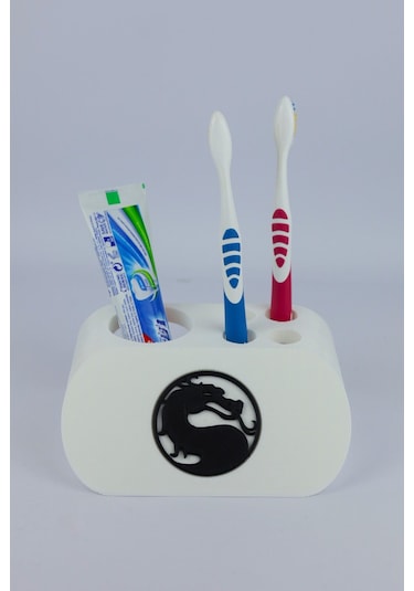 Mortal Kombat - Dekoratif Diş Fırçalık Beyaz