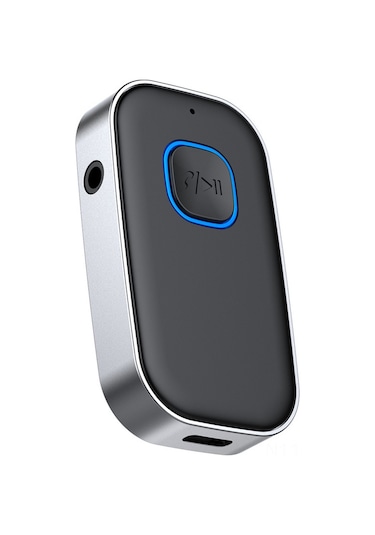 Suofeng Kablosuz Bluetooth 5.0 Araç Alıcısı - Gürültü Önleyici, 16 Saat Pil Ömrü, Aux Bağlantılı, El Serbest Konuşma