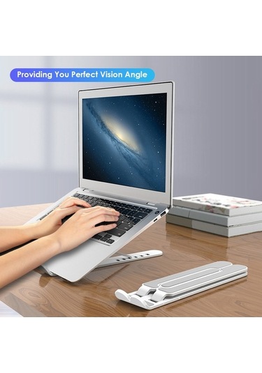 Didadodo 6 Seviyeli Katlanabilir Dizüstü Standı - Ofis & Ev Kullanımı Taşınabilir Stand