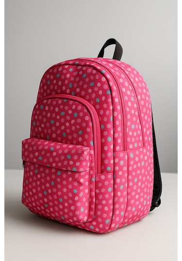 Newbag Kamuflaj Kız Sırt Okul Çantası-3'lü Set Yeni Sezon