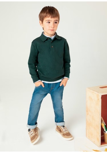 Mayoral Erkek Çocuk Kazak 4102 Yeşil