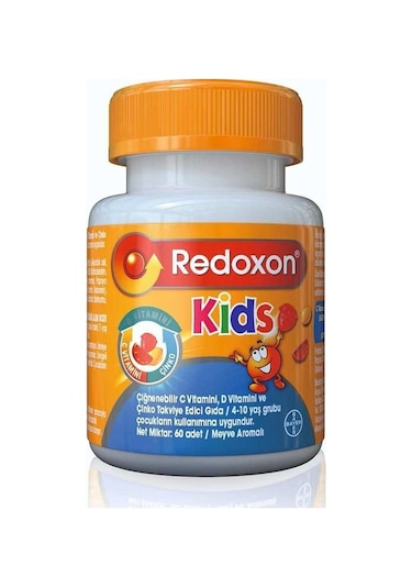 Redoxon Kids Çiğnenebilir 60 Tablet 2 Adet