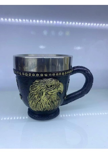 Bardak Kartal Motif -kod 6924 Çok Renkli
