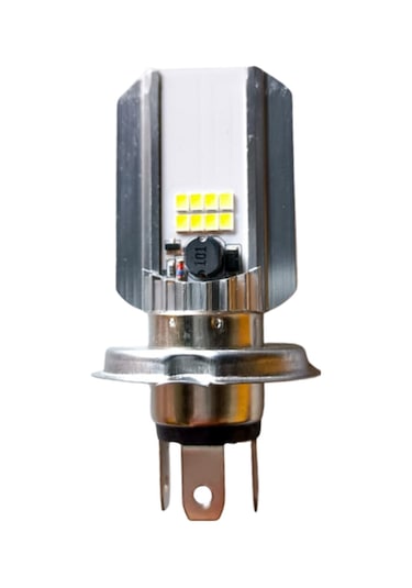 H4 Motosiklet Araba Led Far Ampülü Beyaz