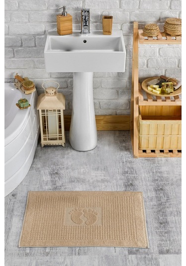 Romans Winter Ayak Havlusu 50x70 cm Cappuccino