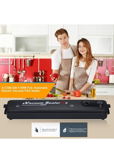 Wondernest Yapıştırıcı Vakum Tam Paketleme Otomatik Laminasyon Film Elektrikli Makine - Lichen Film Siyah