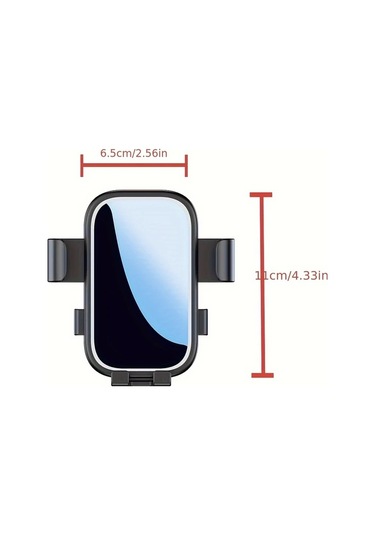 Dashanshop Jetour T2 T1 Traveller 2024 2025 5.6inç Yerçekimi Tipi Gps Navigasyon Telefon Tutucu