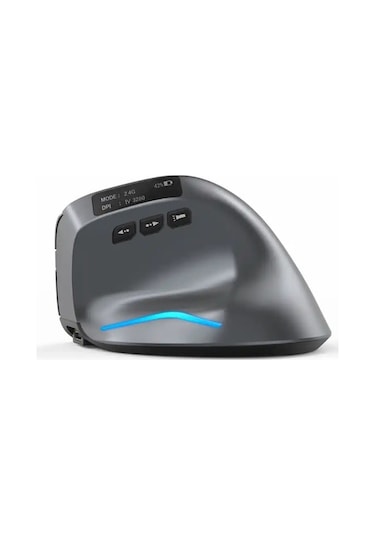 Flybuy Hallow F-26c Ergonomik Bluetooth Led Ekran Mouse Dikey Çizgi Modası F26