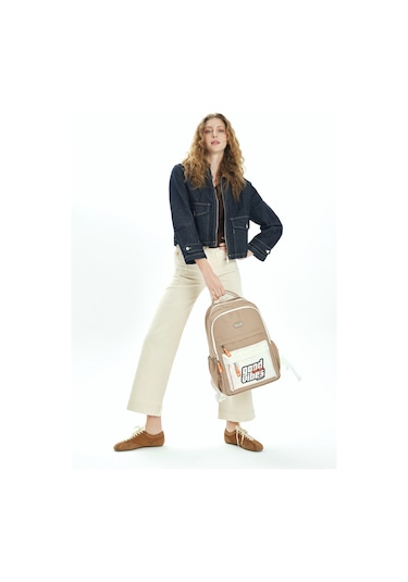 Pierre Cardin Sırt Çantası 07pc2366 Kahve