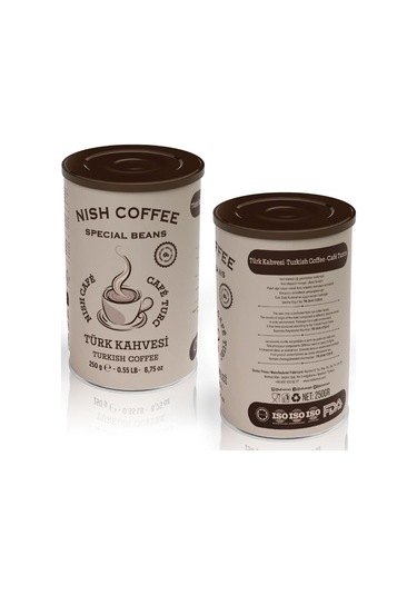 Nish Türk Kahvesi Teneke Kutu 250 G