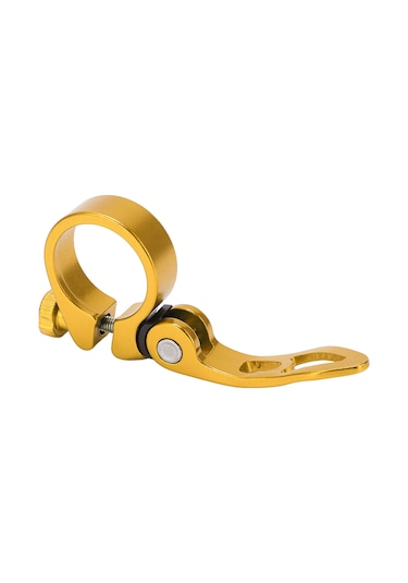 Fosenze Bolany Alüminyum Alyuminyum Bisiklet Oturma Postu Klembi 31.8mm Hızlı Serbest Kilitlenme Fonksiyonu Dağ Yolu Yolları İçin Altın Renkli Aksesuar Altın