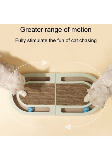 Sones Pet Eğlenceli Kediler Tırma Tahtası Kediler Pençe Sürtünme Oyuncaklar Topla Katlanabilir
