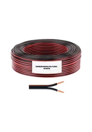Beyaz Kordon Kablo Başlıksız 30 Metre