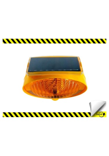 Lorex Solar Trafik Yuvarlak Flaşör