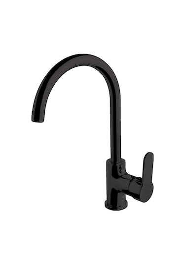 Domino Siyah Banyo,evye,çanak Lavabo Bataryası Set 971511b-971001b Siyah