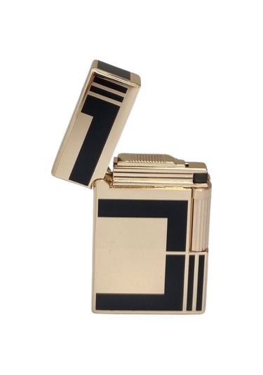 Vindiesel Soft Flame Siyah-gold Desenli Çakmak - Tr7702