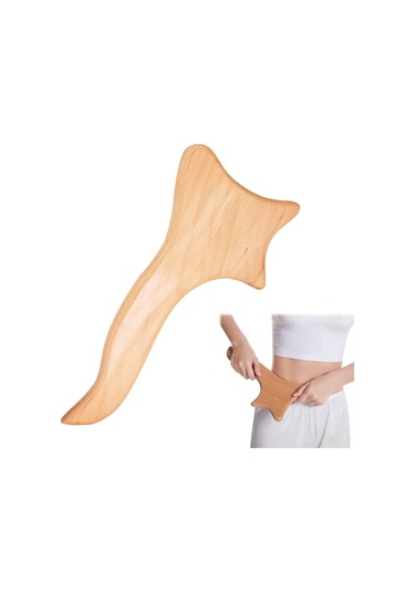 Ahşap Lenf Drenaj Aleti Gua Sha Masaj Aleti Ahşap Terapi Masaj Aleti Sırt, Kollar Ve Bacaklar İçin Selülit Karşıtı Masaj Aleti Çok Renkli
