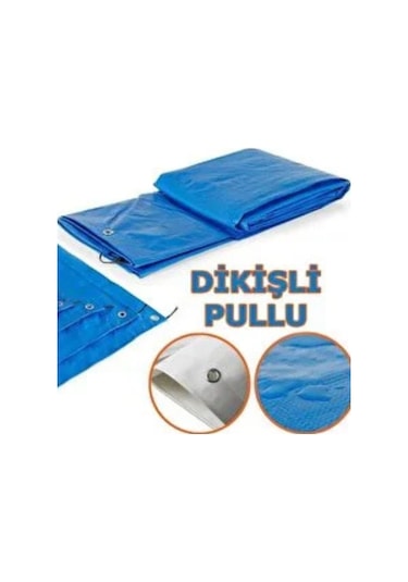 Ebatlı Çadır Branda, 120 Gr/m2 Su Geçirmez, Kamyon Saman İnşaat Gölgeleme Çadırı 3x3 Mrt4