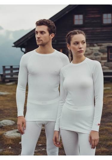 Blackspade Unisex Termal Tişört 2. Seviye 9259 Beyaz